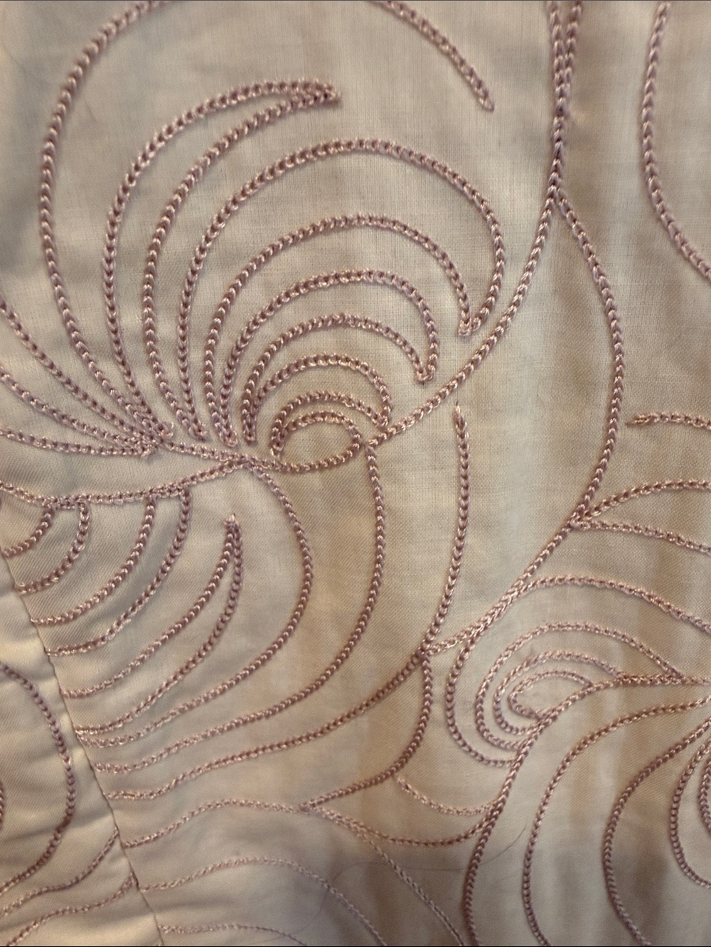 Magaschoni Cream Swirl-Pattern Ruffle Blazer - Picture 7 of 8
